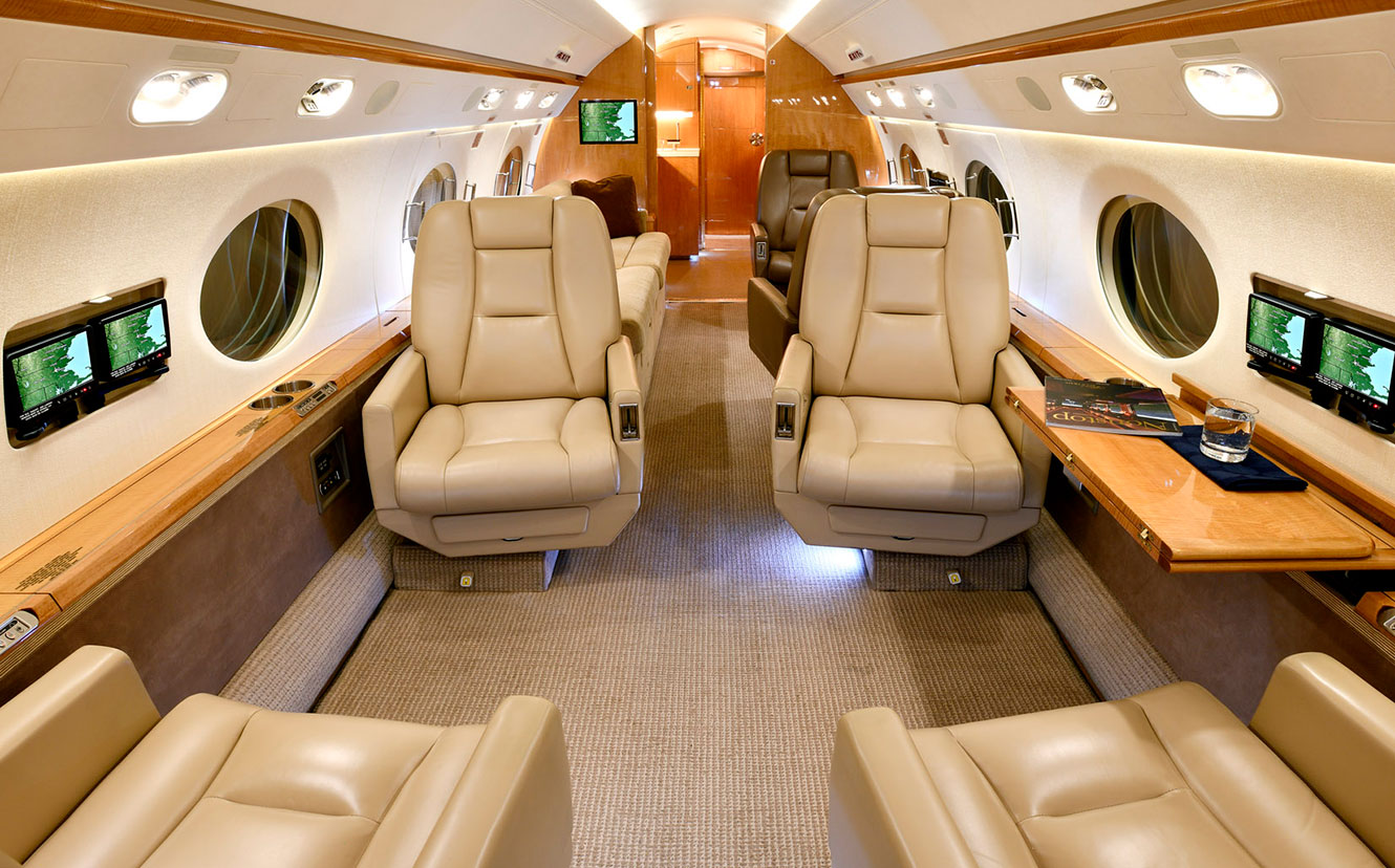 volo privato sul Gulfstream G450